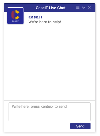 Live Chat Window